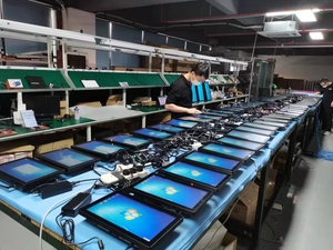 Dual Core Small Size All-in-One Indoor Wall Mount Industrial <strong>Computer</strong> with Capacitive <strong>LCD</strong> Touch Screen Window <strong>System</strong> - Product Image 5