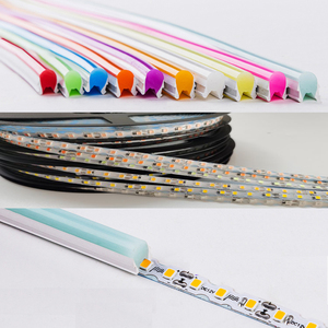 Yeni nesil ayrılmış bölünmüş Neon şerit tüpler 12V esnek şerit silikon Separently Neon bü<span class=keywords><strong>k</strong></span>ülebilir <span class=keywords><strong>LED</strong></span> ışıkları Neon