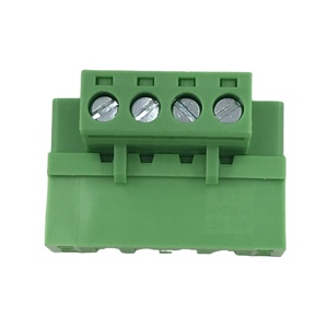 5.08mm Pitch PCB Plug in Terminal Block with Fixed Ears Flange Male and Female XK2EDGKM XK2EDGRM - Product Image 3