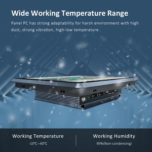Gigabit LAN Port Window7/10/11 <strong>Linux</strong> Fanless Panel Pc Capacitive Touch Screen Industrial Panel Pc Ip65 - Product Image 5