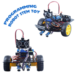 Ardu-inoインテリジェントロボット2輪超音波障害物回避に対応DIYカーキット赤外線ロボットキット - Product Image 2