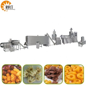 高速自動連続ラインパフ食品スナック押出機膨張スナックコーンチップ生産ライン - Product Image 2