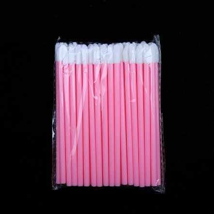 Couleur de brosse de lèvre 5 = 50pcs un sac