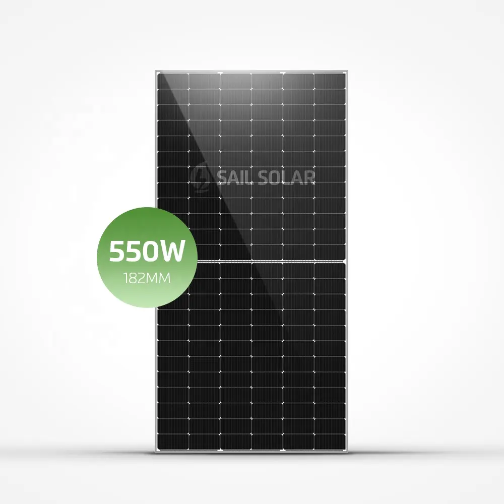 Zonnepaneel Eu Voorraad Mono Eerste-Rate Trina Panelen En Service 550W 545W 540W 535W 530W 525W Perc