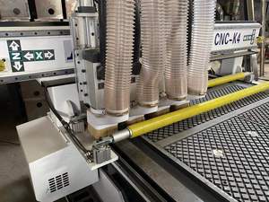 Máquina enrutadora CNC TOHAN 3D, Panel plano de 1 eje, sistema de Control SYNTEC RICHAUTO, bomba de engranajes de Motor ATC, componentes de núcleo de motor equipados - Product Image 3
