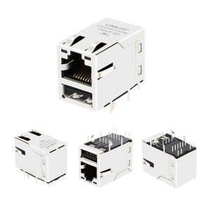 Tek bağlantı noktası Rj 45 dişi soket Jack 8p8c Rj11 Rj45 modülü Usb konnektörü ile - Product Image 4