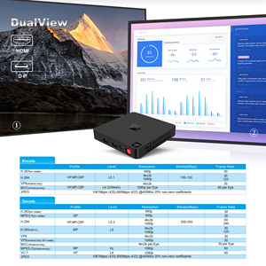 SOYEERT4安価なミニPCインテル4G RAM 64 GBROMコンピューターデュアルディスプレイ出力HDDPポータブルwin10オールインワンミニPCcom - Product Image 2