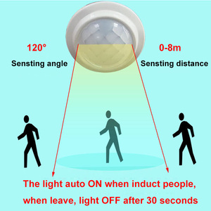 Detector de detección de movimiento PIR, temporizador, detección inteligente ajustable, tira de luz LED, sensor de movimiento, luces led - Product Image 4