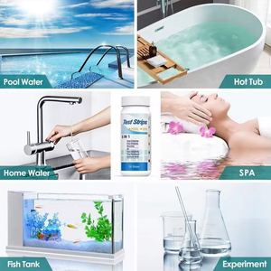 Quick and Accurate <strong>Testing</strong> 6 in 1Test Strips for Water Total Hardness Free Chlorine/Bromine Total Chlorine Alkalinity - Product Image 5