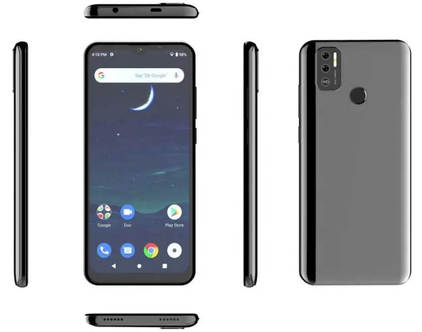 Лидер продаж, популярный дешевый мобильный телефон 6,5 "OEM 2G 3G 4G Android BT WIFI GPS 4G64G с отпечатком пальца, сотовый телефон