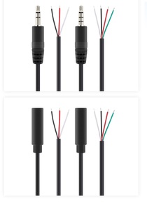 Fast Shipping <strong>Dc</strong> 5521 2.1mm 5.1mm <strong>Dc</strong> Male <strong>Jack</strong> Plug Connector to Open Power Charging Cord Wire Cable - Product Image 4