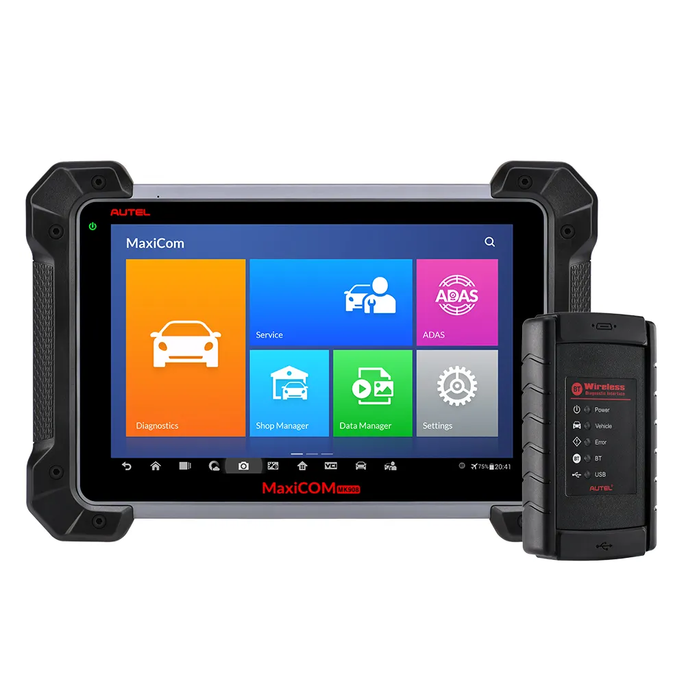 Scanner automotivo autel maxisys mk908, ferramenta de diagnóstico automotivo com atualização ms908 obd2