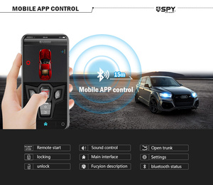 SPY Pke Two Way Alarm Car Engine <strong>Push</strong> <strong>Start</strong> <strong>Button</strong> Automatic Remote <strong>Start</strong> Universal - Product Image 6