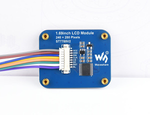 Raspberry Pi /Ardu/STM32用の新しい1.69インチLCDディスプレイモジュールST7789V2ドライバー丸みを帯びたコーナー240x280解像度SPIインターフェース - Product Image 2