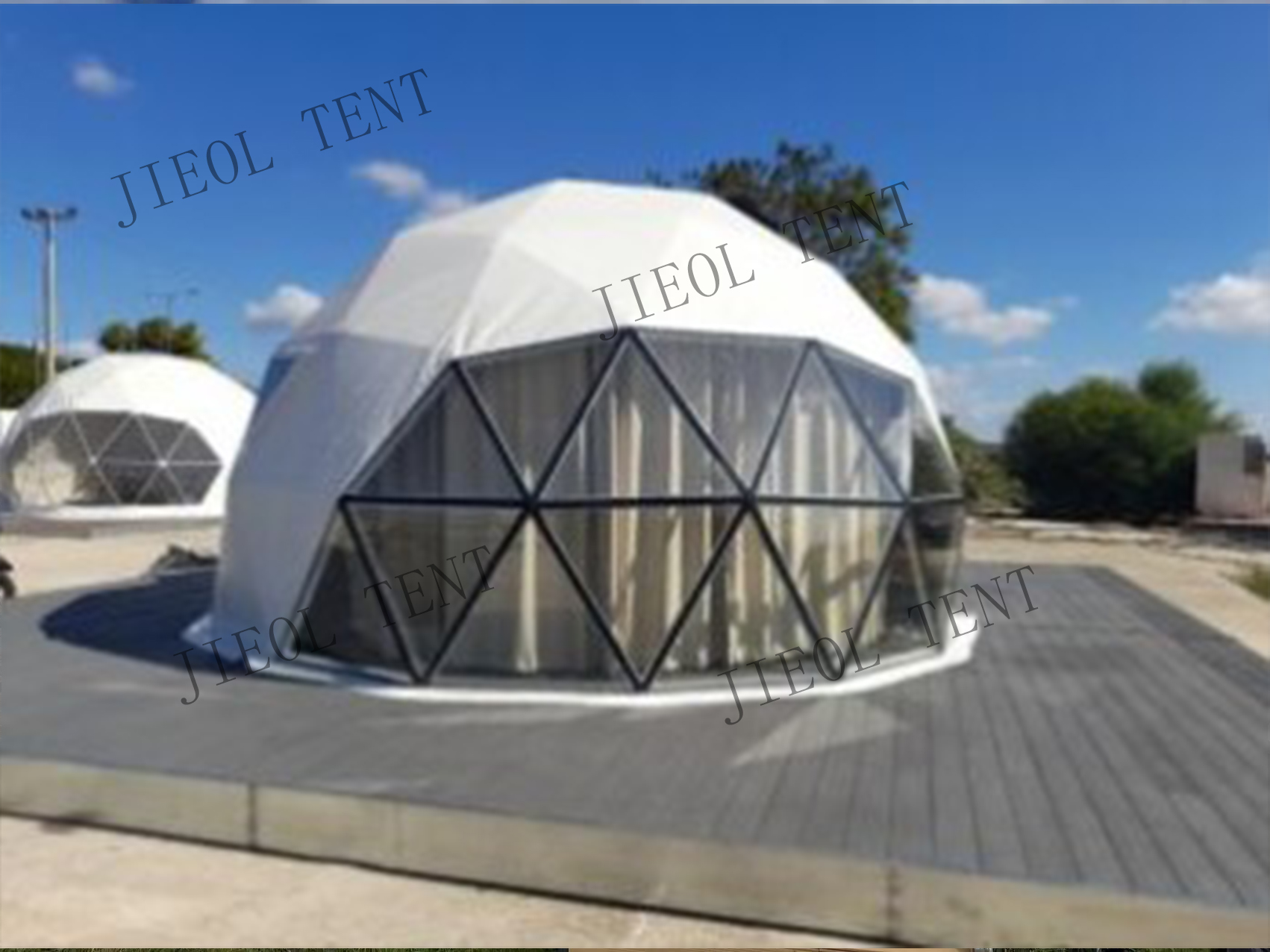 แก้วใสสีขาว + 1/3