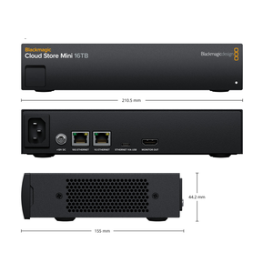 <strong>Cloud</strong> Store Mini 16TB with RAID 0 Flash Storage 10G Ethernet 1G Ethernet USB and SSD Interface in Stock - Product Image 2