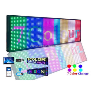 Programmabile a scorrimento Led messaggio in movimento segno singolo colore p7.62 p10 RGB Display a Led per esterno a matrice di punti Display a Led - Product Image 6