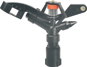 1英寸室外花园洒水器，具有360度旋转灌溉功能 - Product Image 3