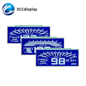 Benutzer definierte Segment-LCD-Anzeige SJXDGW008 Günstiger Preis HTN-Segment zeigt Bildschirm htn lcd 7 monochrom 7-Segment-Anzeige lcd - Product Image 3