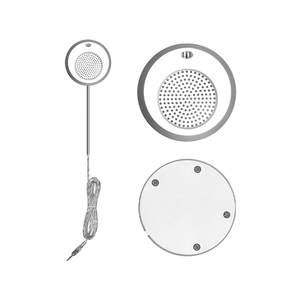 FEILINGCALL-altavoz inalámbrico con micrófono para oficina, sistema de intercomunicación bidireccional para banco y ventana, 2 vías