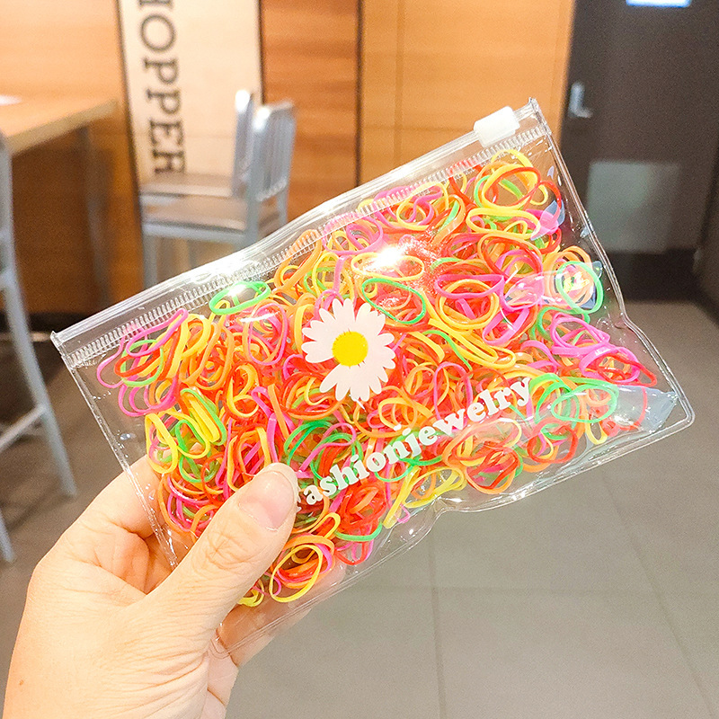 8/pequeños lazos de pelo (alrededor de 450PCS)
