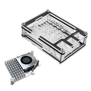 Neun Schichten Acryl gehäuse Mehr schicht ige Schutzhülle für Raspberry Pi 5 Shell - Product Image 5