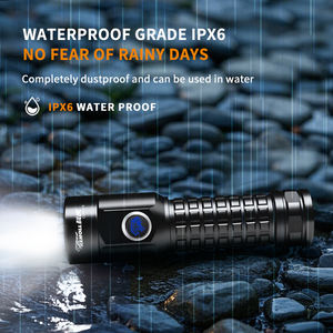 Mạnh Mẽ 800 Cao Lumens Zoomable Ánh Sáng Đèn Flash <span class=keywords><strong>USB</strong></span> Có Thể Sạc Lại Đèn Pin Ipx4 Siêu Sáng <span class=keywords><strong>LED</strong></span> Chiến Thuật Ngọn Đuốc Ánh Sáng Cắm Trại - Product Image 6