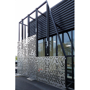 Decorativo Rivestimento Della Parete Pannello Forato Alluminio Architettonico Isolati Facciate Continue