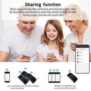 Tuya Alexa Timing Smart Switch con 10A Max. Il modulo Controller WIFI corrente funziona con LED Light Tuya Smart Life APP relè vocale - Product Image 5