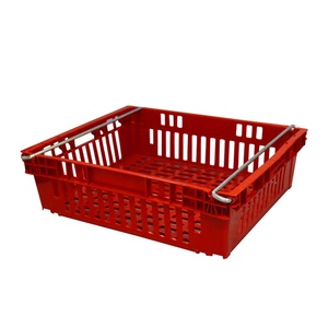 Industria de procesamiento de alimentos con ventilación, caja de plástico para carne y aves de corral, apilable y estable, de metal, portátil, para carne y Pesca - Product Image 2