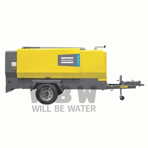 Atlas Copco Mobile hava kompresörü 400cfm dizel pervane hava kompresörü XAS 400 PACE JD Atlas Copco - Product Image 2