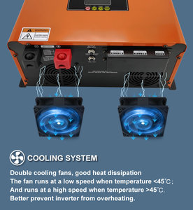 MSFCLUA单相太阳能逆变器MPPT控制4KW 5KW 6KW大功率纯正弦波太阳能混合逆变器离网逆变器 - Product Image 5