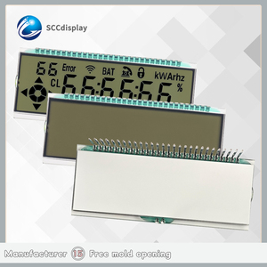 Anpassbarer wirtschaft licher Smart Meter LCD-Bildschirm SJXDHG001015-19 HTN Ultra Wide Temperature Range 7-Segment-LCD-Display - Product Image 6