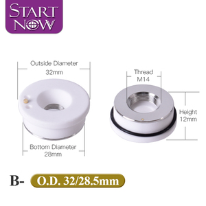 Startnow激光陶瓷28毫米32毫米KT B2 CON用于Precitec WXS HANS Raytools光纤机头喷嘴支架激光设备零件 - Product Image 3