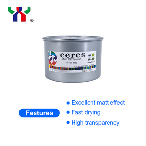 最畅销的Ceres YT-500溶剂油墨，用于胶印哑光OP纸油墨，具有消失效果的印刷油墨