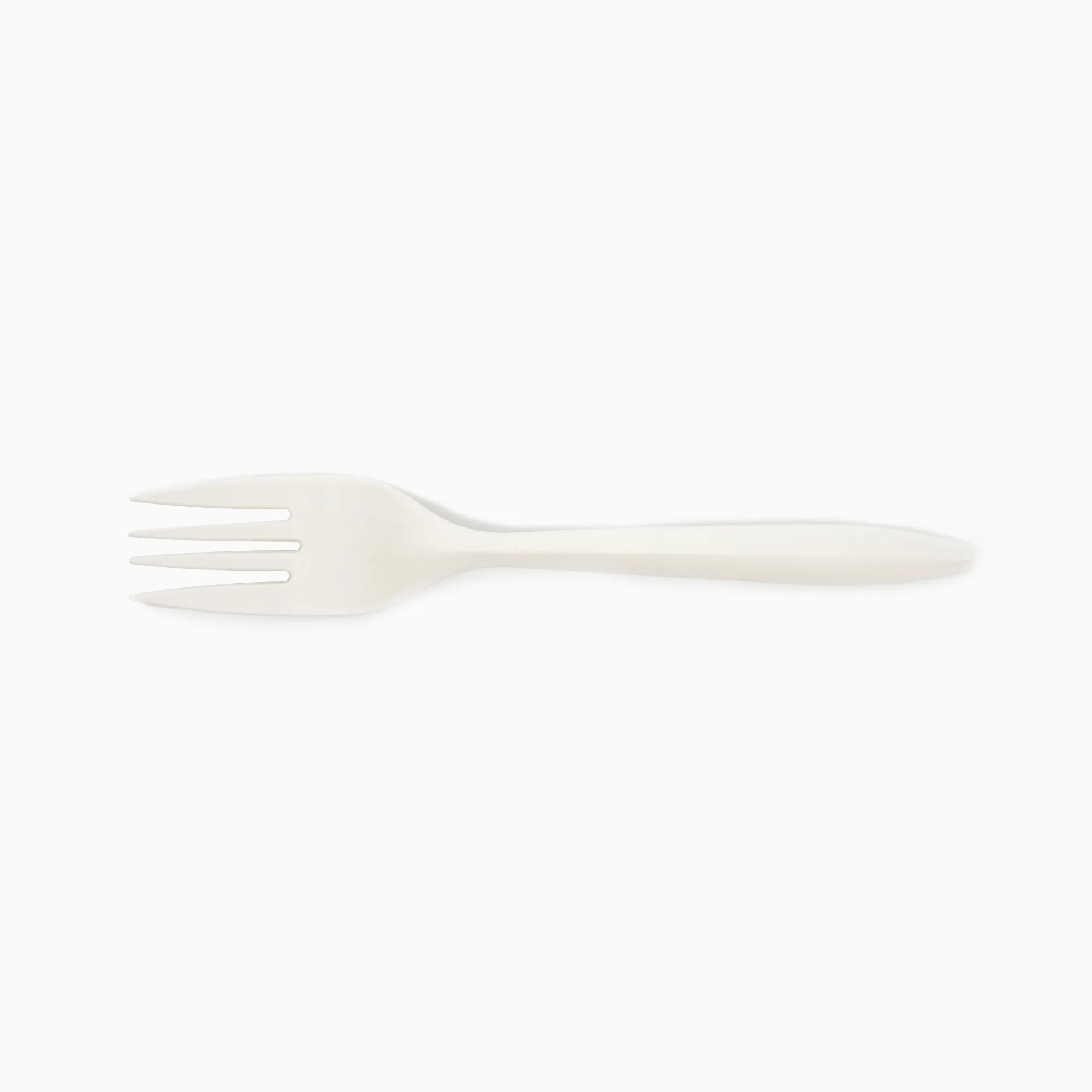 Manufacture Hot Sale Cornstarch Disposable 6 inch Fork Plastic Cutlery Kit Biodegradable Fork