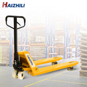 China Factory Heavy Cargo Loading and <strong>Unloading</strong> Equipment Manual Forklift Stacker Manual Hydraulic Hand Pallet Trolley Truck - Product Image 1