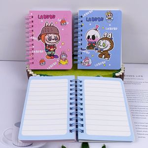 Cartoon Labubu Coil <strong>Notebook</strong> Cute Labubu A6 <strong>Sticky</strong> Note Book Coloring Page <strong>Notebook</strong> Portable <strong>Notepad</strong> Gift - Product Image 6