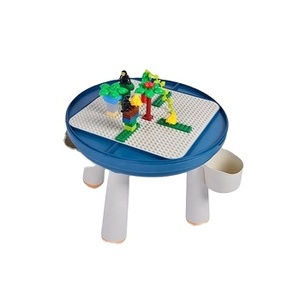 Hot Sale Popular Home Multifunctional 4 in 1 Building Blocks Gaming <strong>Table</strong> and Chair Set Customized - Product Image 1