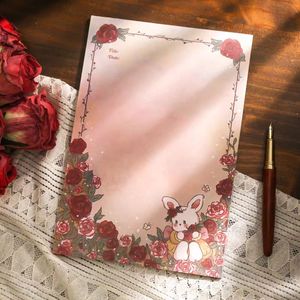 Bloc de notas personalizado con monograma para hacer, Bloc de notas con nombre personalizado, Bloc de notas elegante forrado grande - Product Image 4