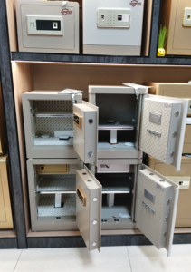 Caja de Seguridad Digital con bloqueo de código, de seguridad electrónica miniarmario, almacenamiento de dinero de metal - Product Image 5