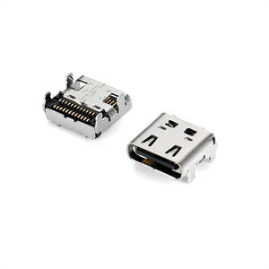 欧盟认证的USB C型母连接器24针防水设计，性能可靠