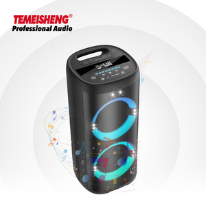 <span class=keywords><strong>2025</strong></span> özel çift 6.5 inç PA sistemi Stereo profesyonel şarj edilebilir hoparlör 100 Watt <span class=keywords><strong>RMS</strong></span> güç yeni yanıp sönen LED parti hoparlör