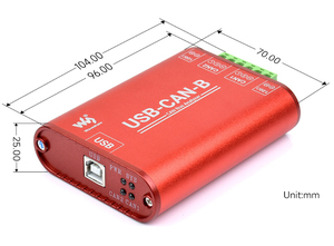 USB-CAN-B USB to CAN bus <strong>data</strong> analyzer industrial grade CAN bus communication interface card module - Product Image 6