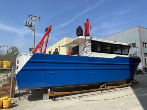 11.6 Meters 38 Feet Survey Work Boat <strong>Vessel</strong> for Offshore Hydrological Research Work with Seat for 12 Crews Aluminum Work Boat - Product Image 3
