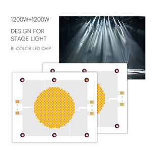 Fotoğraf lambası için 120100 bi-renk 2700K 6500K CCT yüksek güç 1200W + 1200W COB LED çip modülü - Product Image 4