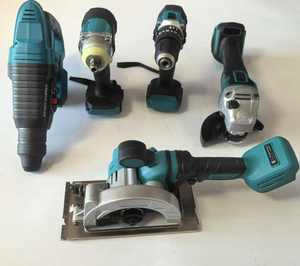 Onarım DIY ev kullanımı için lityum-iyon pil şarj cihazı ile 5 adet profesyonel akülü elektrikli tornavida seti araç seti - Product Image 5