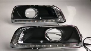 MRD สำหรับ Chevrolet MALIBU 2012 2013 2014 201ไฟวิ่งกลางวัน DRL ที่มีสัญญาณไฟเลี้ยวสีเหลืองและไฟสีฟ้าน้ำแข็งสามฟังก์ชั่น - Product Image 6