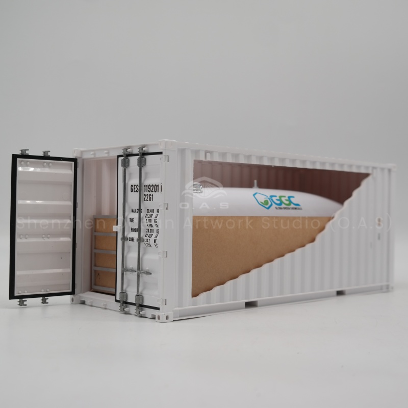 1:20 GGC flexitank modelo de contenedor
