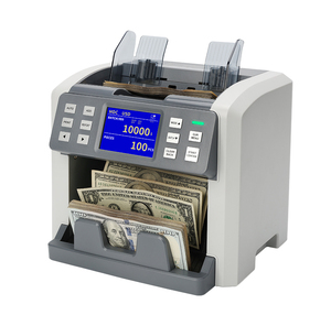 P120 Multi Currencies Touchscreen CIS Bill Counter Banknote Sorter Money <strong>Counting</strong> and <strong>Sorting</strong> <strong>Machine</strong>